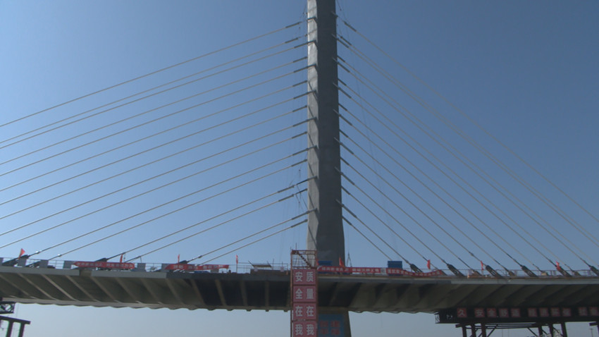 圖為德上高速合樅段05標孔城河特大橋基本成型。.jpg