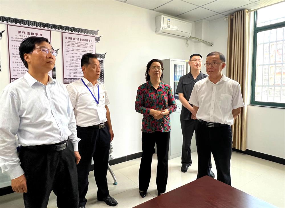 省高院副院長徐致平到桐城法院專題調研“六尺巷調解法.jpg