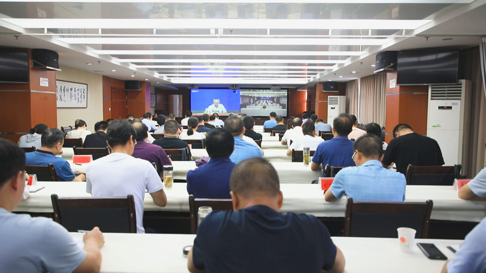 圖為安慶市預防中小學生溺水工作視頻調度會現場.jpg