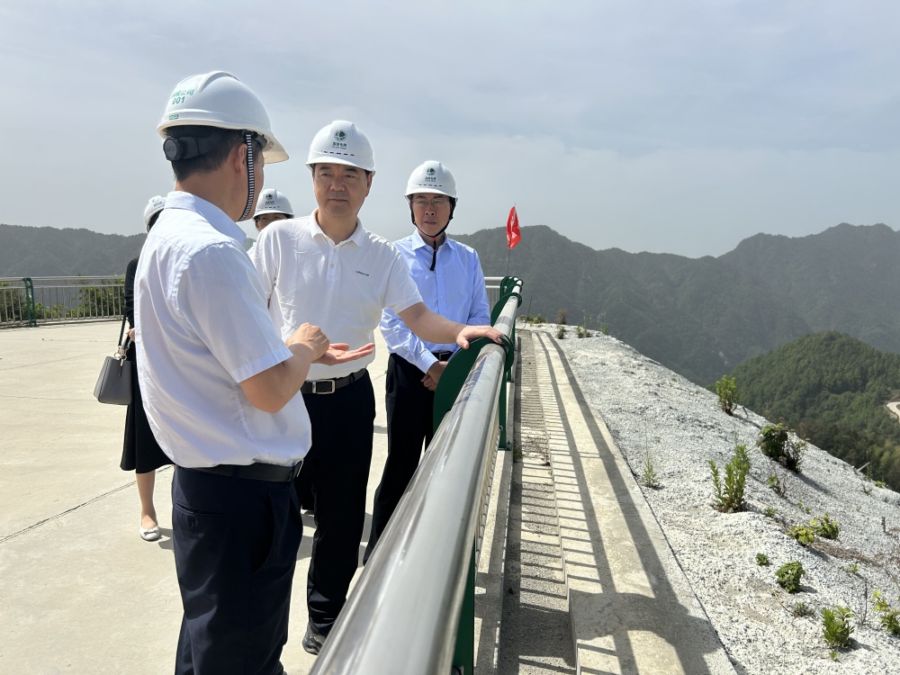 周東明在桐城抽水蓄能電站上水庫建設現場調研2.jpg